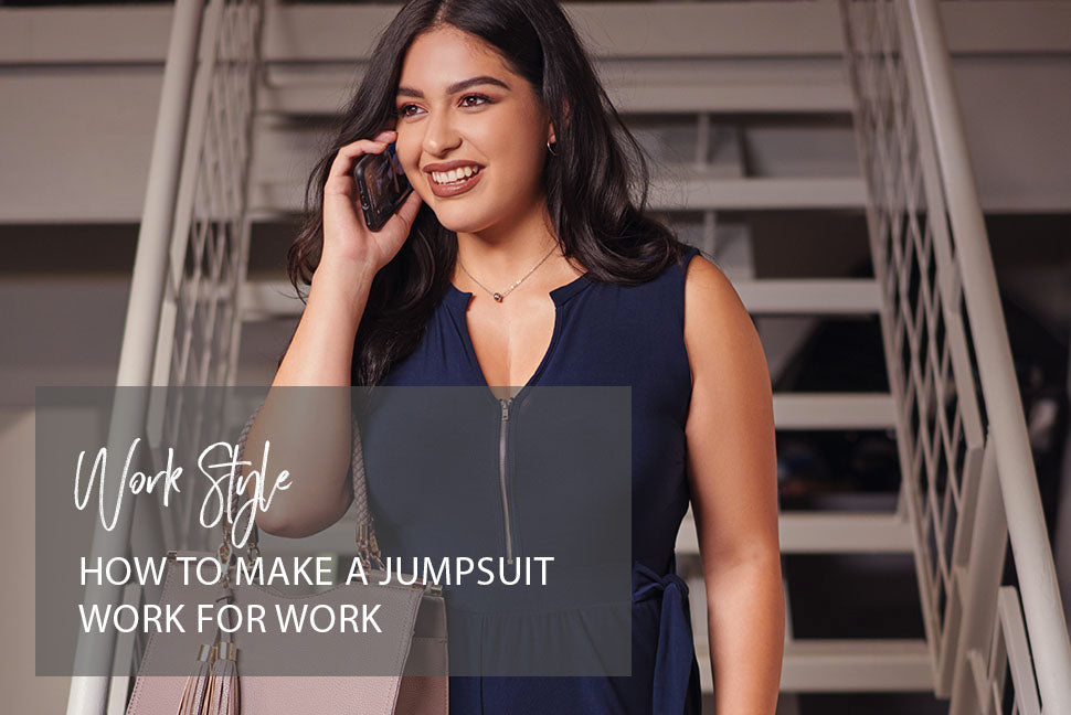 How to Make a Jumpsuit Work for Work