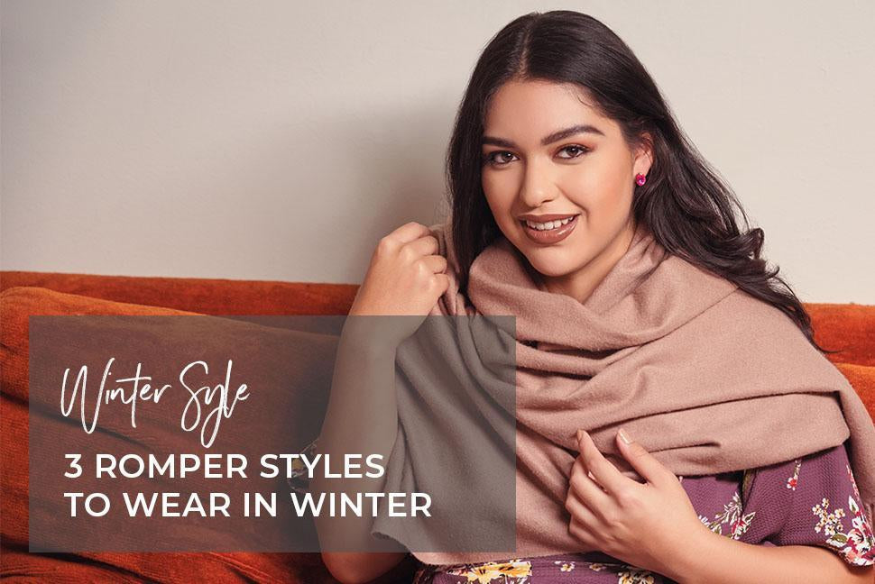 3 Romper Styles to Wear in Winter