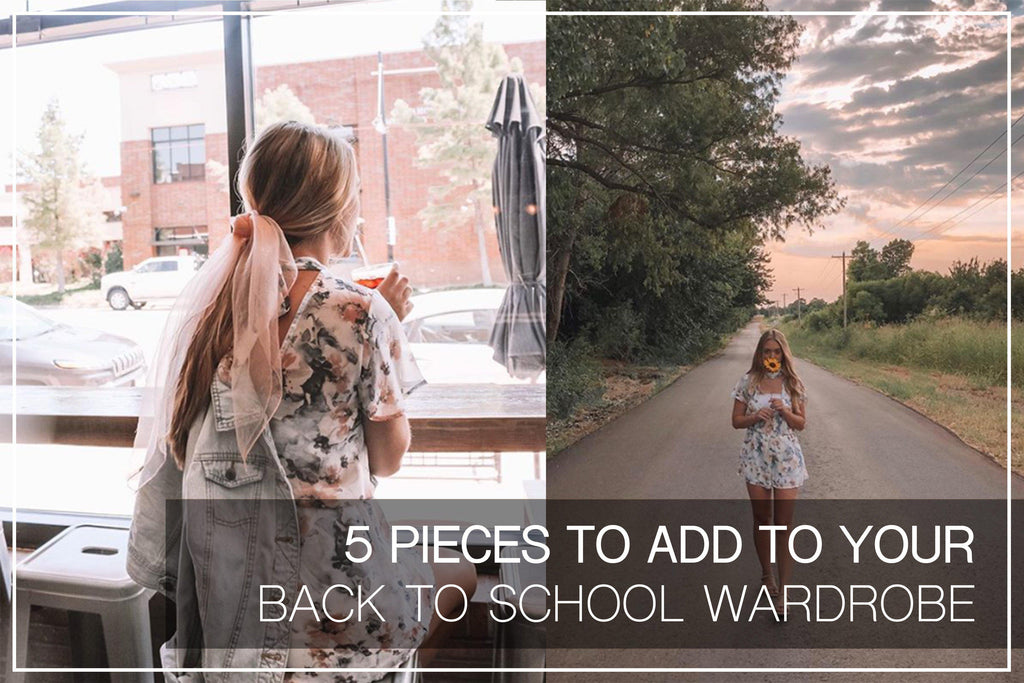 5 Pieces to Add to Your Back to School Wardrobe