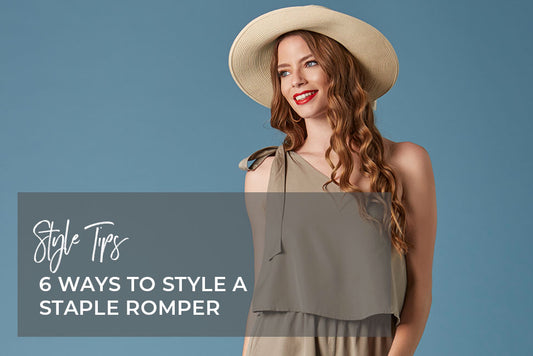 6 Tips to Style a Staple Romper