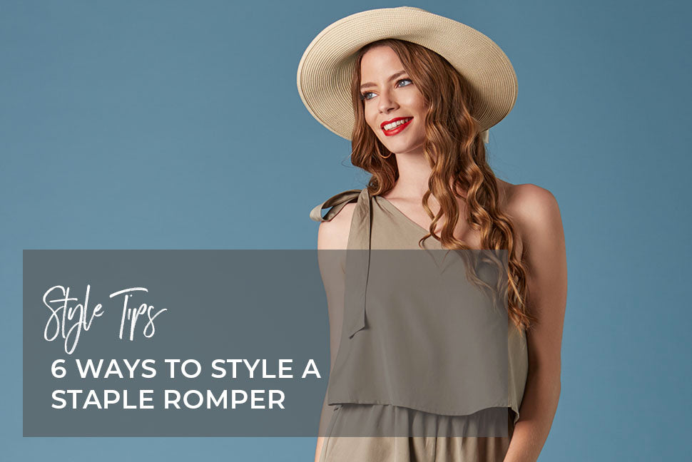 6 Tips to Style a Staple Romper
