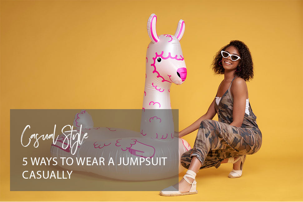 How to Wear a Jumpsuit Casually