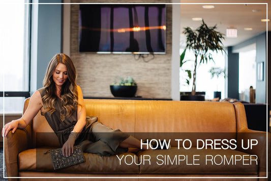 How to Dress Up Your Simple Romper