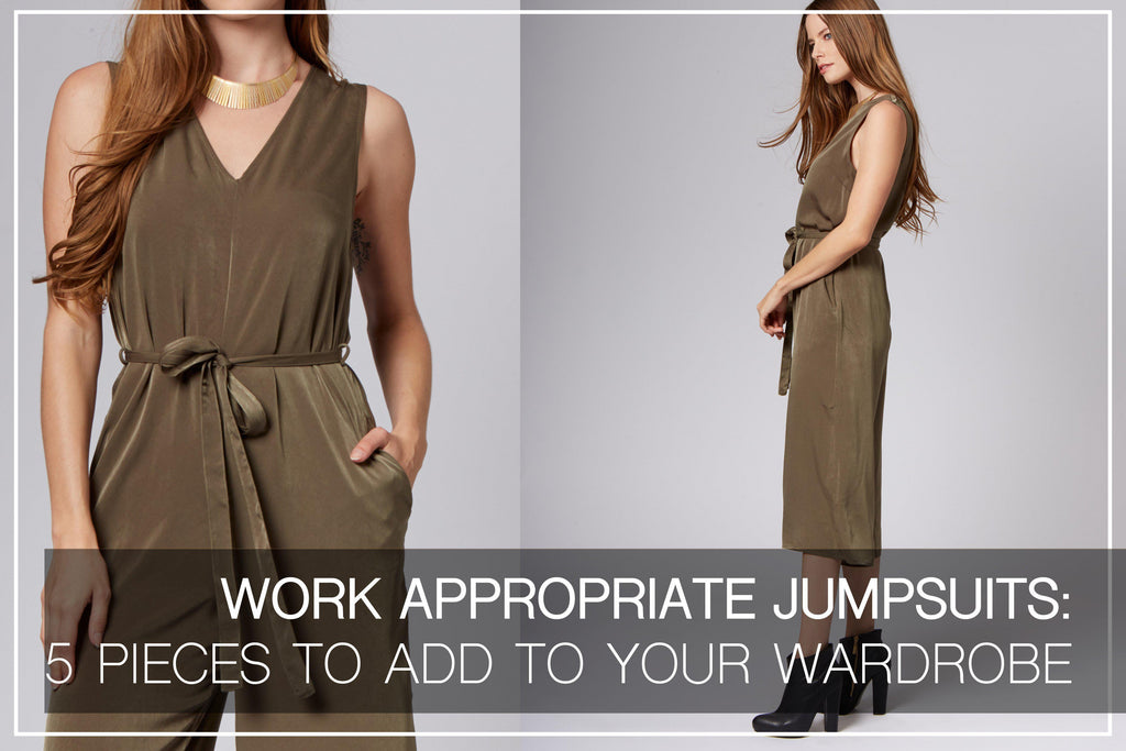 Work Appropriate Jumpsuits | Office Jumpsuits