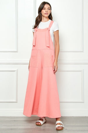 Blush Comfort Chic Overalls