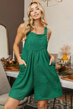 Urban Texture Wide Leg Shortalls