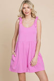 Pink Whisper Baggy Chic Romper