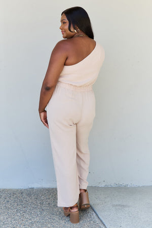 Solitaire One Shoulder Jumpsuit