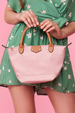 Azalea Blush Top-Handle Bag