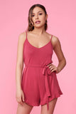 Missy Raspberry Romper