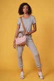 Azalea Blush Top-Handle Bag