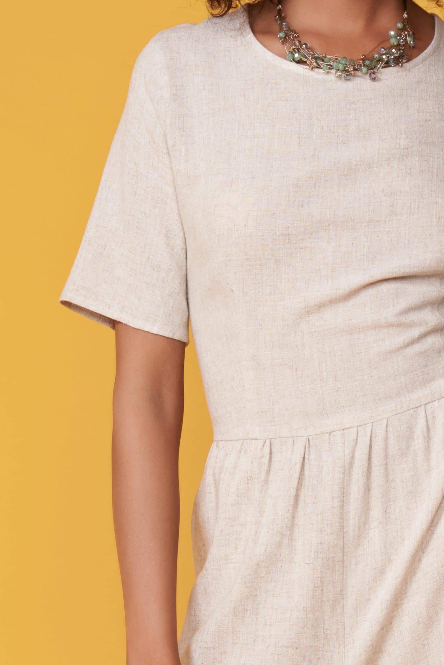 Choo Natural Linen Jumpsuit