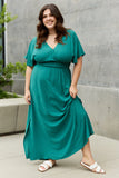 Style Swoon - Smocked Waist Maxi Dress