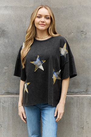 Starbound Chic - Check Print Top