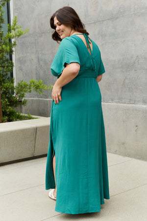 Style Swoon - Smocked Waist Maxi Dress