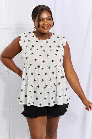 Starry Flutter Top