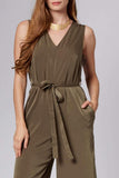 Lisa Olive Midi Jumpsuit-Rompers