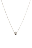 Love Me Knot Silver Pendant Necklace