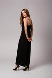 Malia Black Wide-Leg Jumpsuit-Rompers