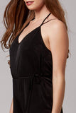 Malia Black Wide-Leg Jumpsuit-Rompers